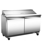 60" (8 Pan) Sandwich Prep Table (Serv-Ware)